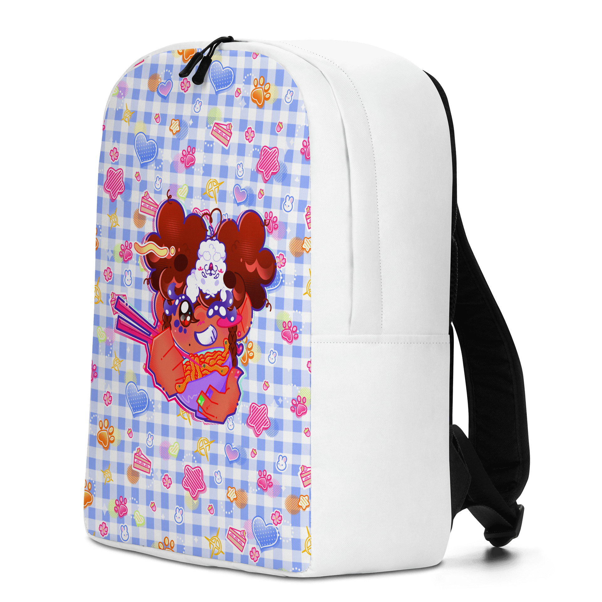 RamenDoodlesCafe Cartoon Backpack product image (2)