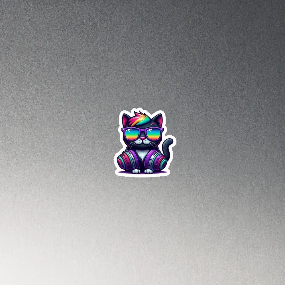 Cool Cat magnet product image (4)