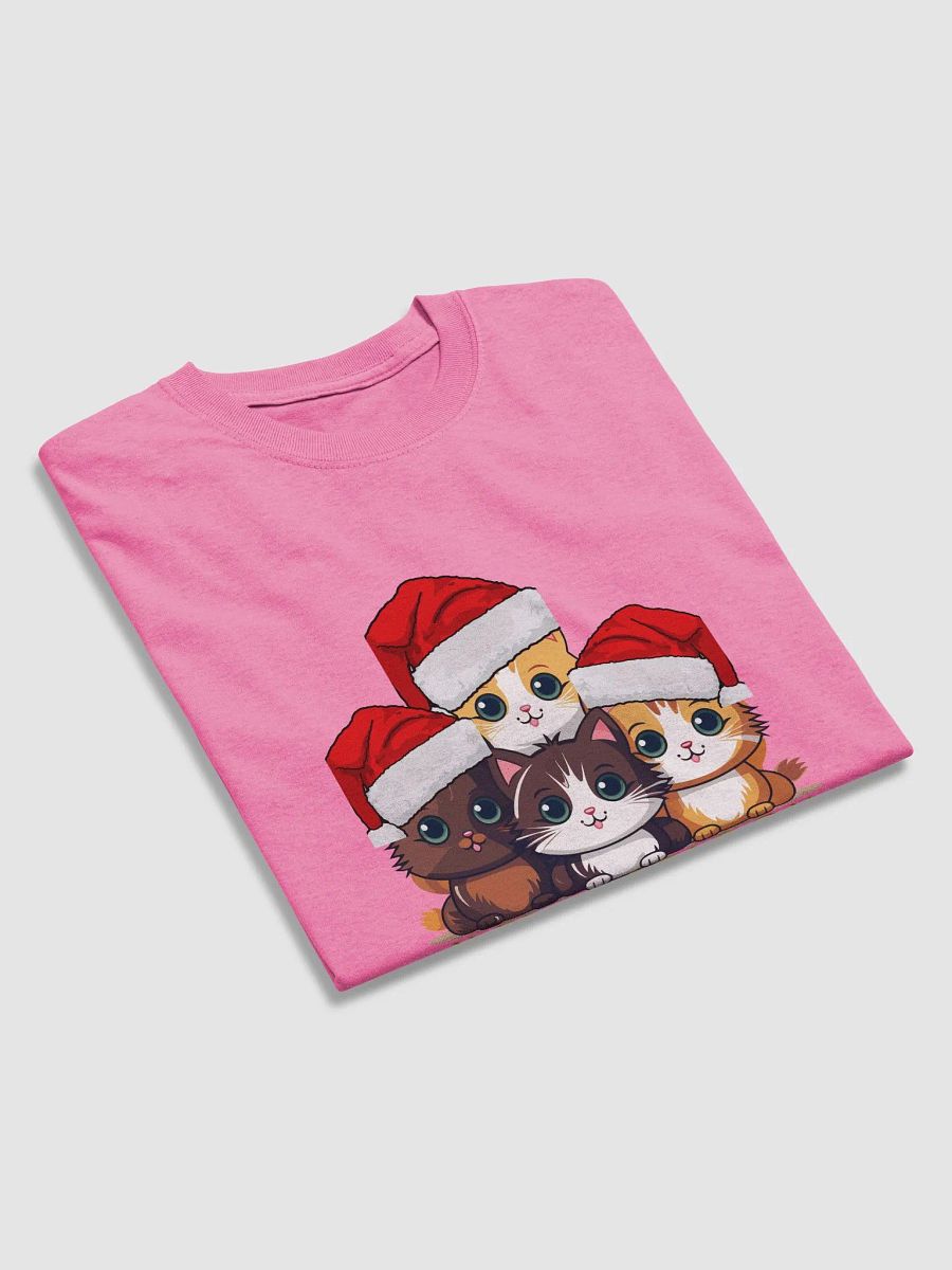 Festive Cats Santa T-Shirt product image (32)