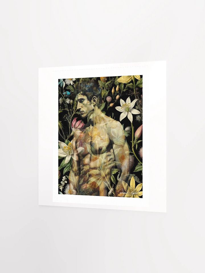'West of Eden' by Edward Martin : Floral Fusion Matte Poster product image (7)