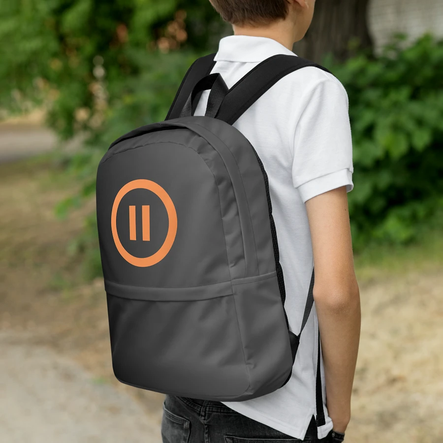 Pause AI Backpack (Black/Grey Gradient) product image (9)