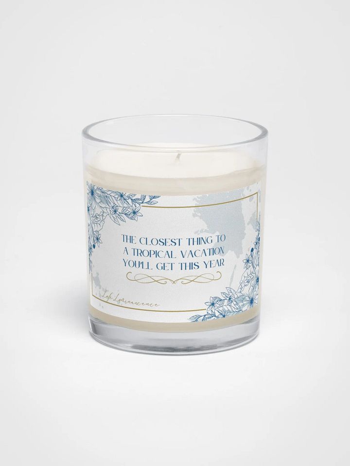 Tropical Escape Funny Quote Candles product image (1)