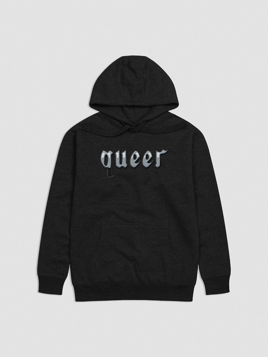Reflective Queer Cotton Hoodie product image (1)