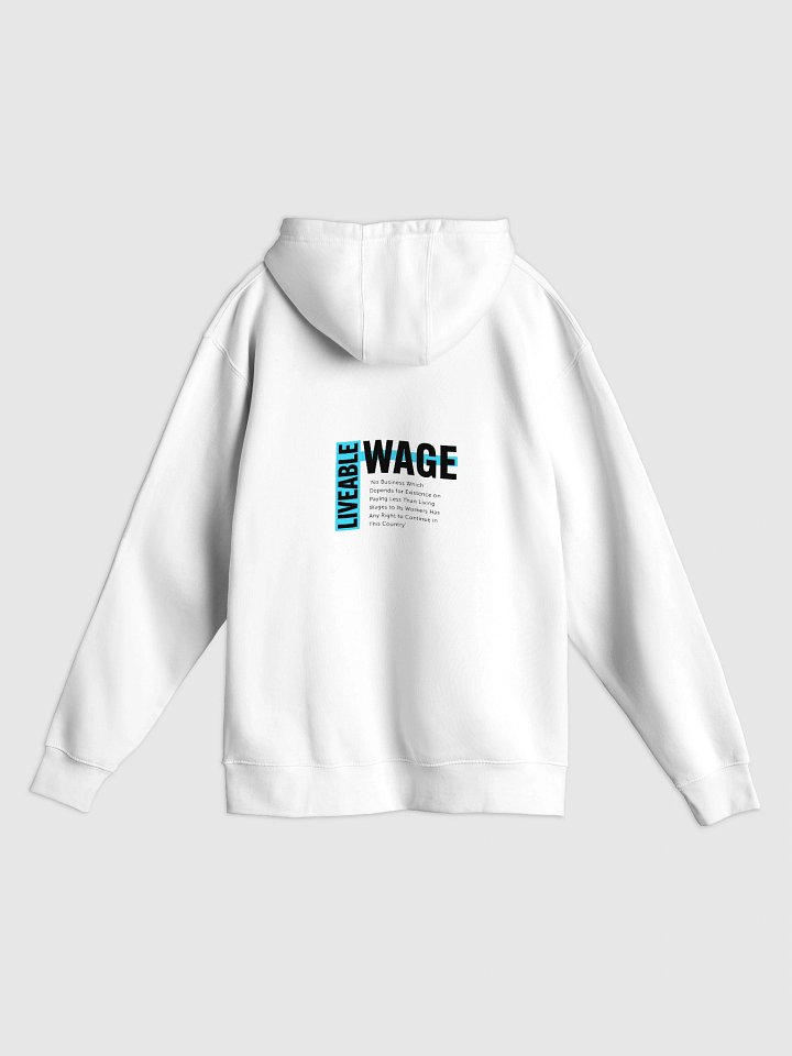 LIVEABLE WAGE Logo Premium Hoodie product image (8)