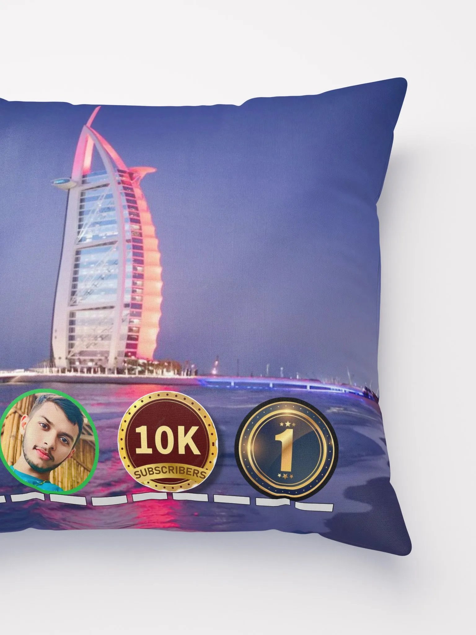 10K Celebration Release Polyster Pillow product image (2)