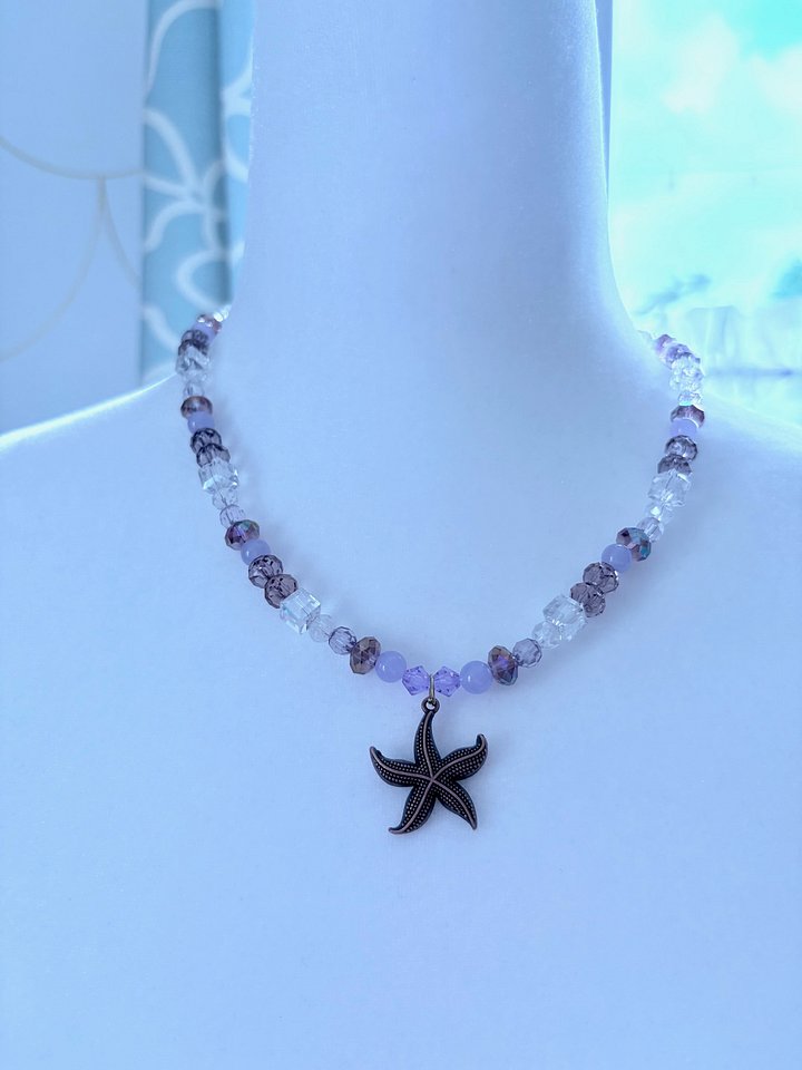 Copper Tone | Seaside Radiance | Starfish Pendant Necklace by Monique Faella Designs™ | MFD-00135 product image (1)