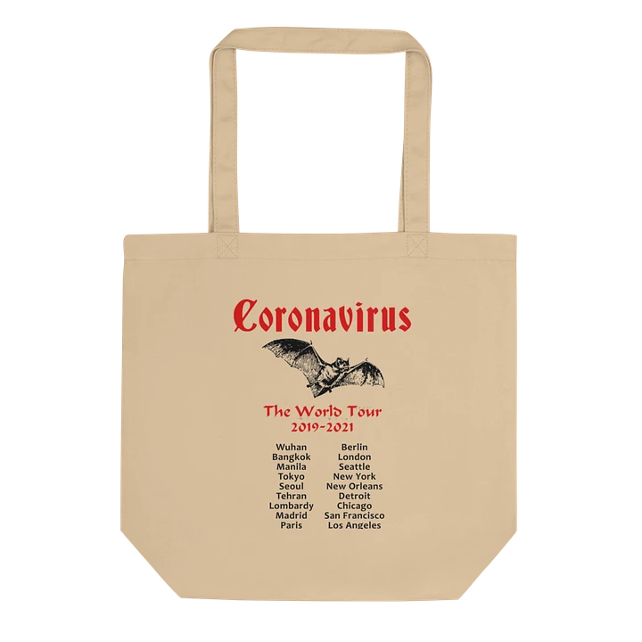 Coronavirus — The World Tour Canvas Tote product image (1)