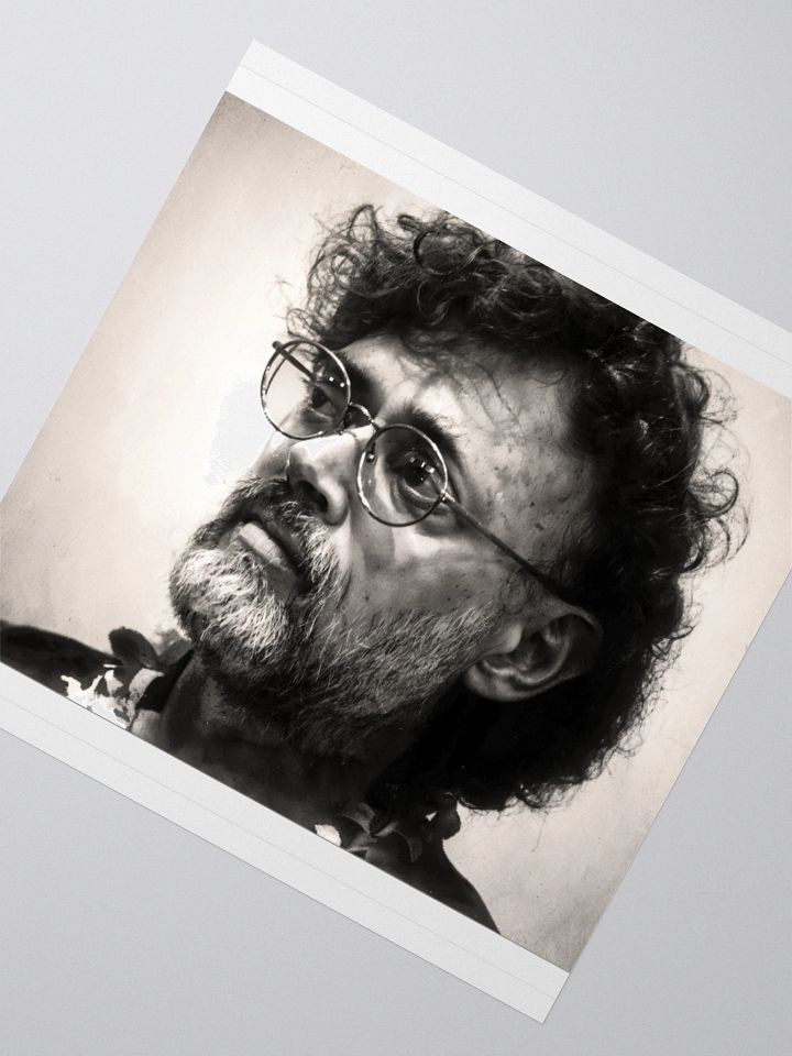 🔮 Terence McKenna Sticker – 3" / 4" / 5.5" | Glossy Vinyl | Fourthwall Exclusive product image (5)