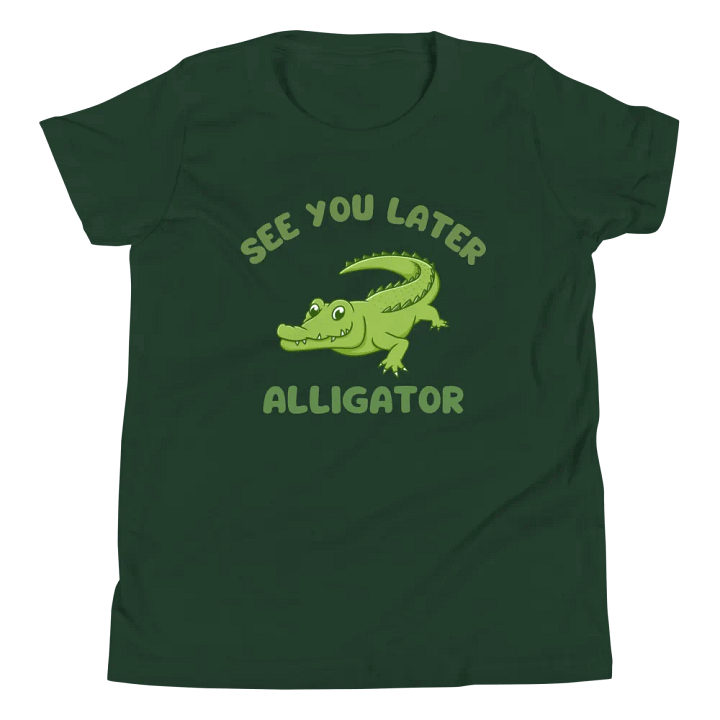 See You Later Alligator Youth T-Shirt product image (9)