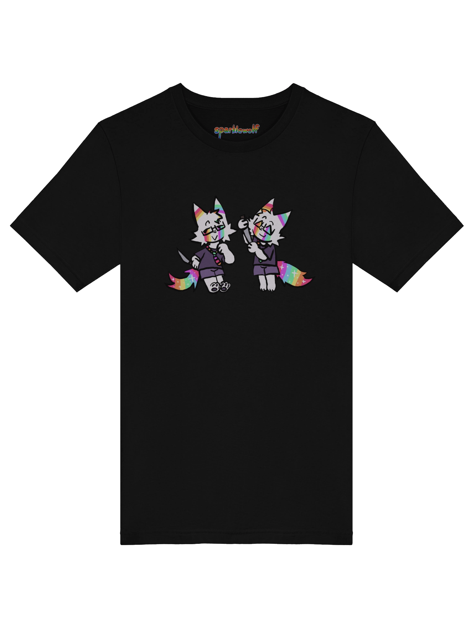 TINY MURDERER GLITTER T-SHIRT product image (31)