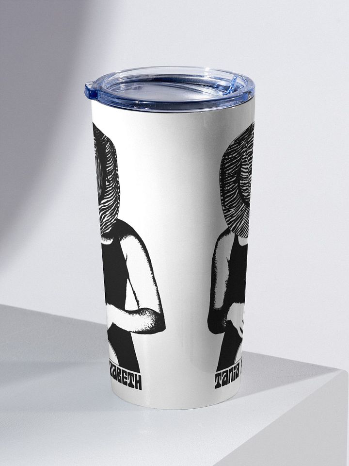 20oz Stainless Tumbler with Tania Elizabeth Scroll Logo product image (1)