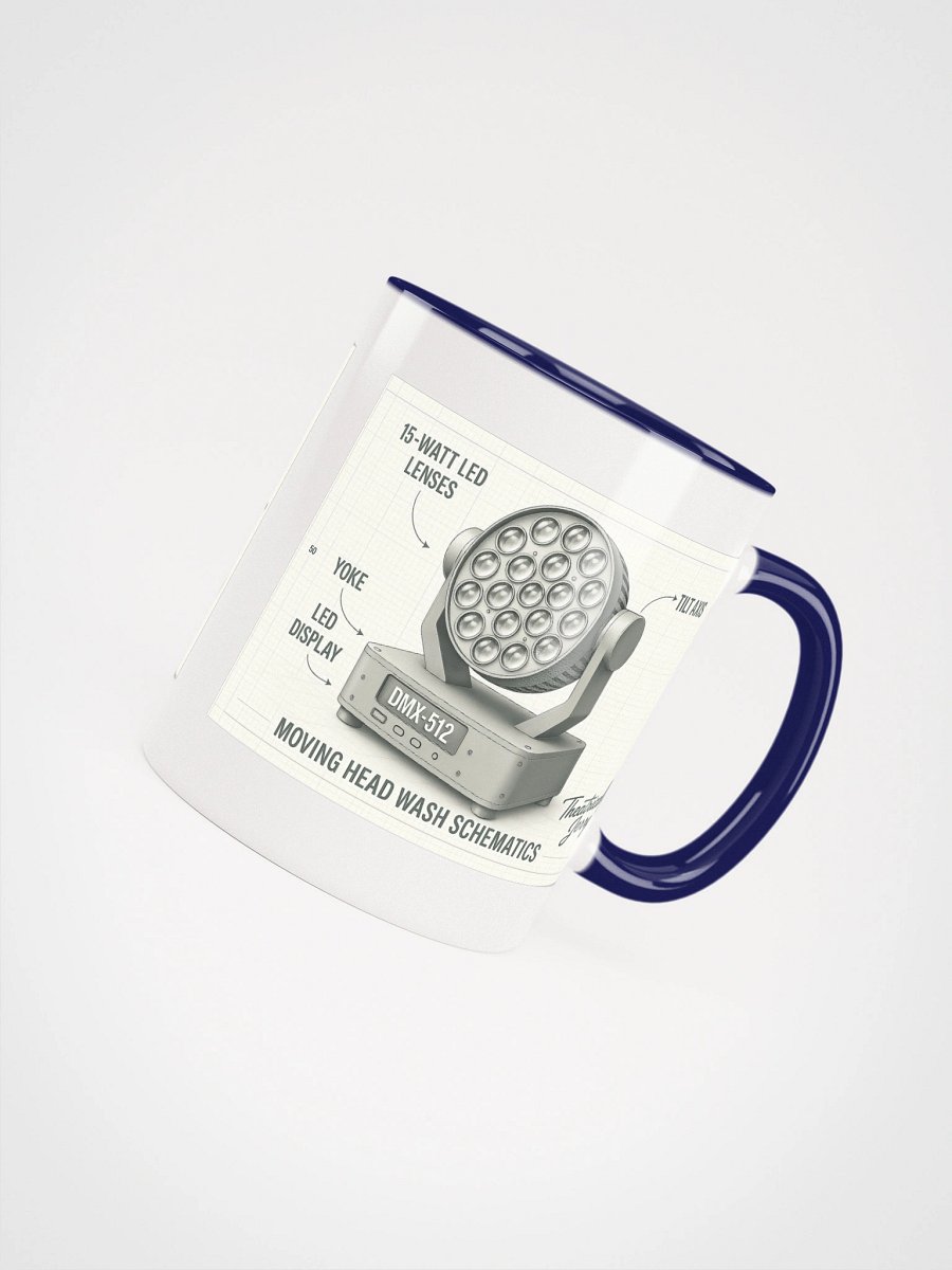 Theatrically Jerry: "Moving Head Wash Schematics" Coffee Mug product image (11)