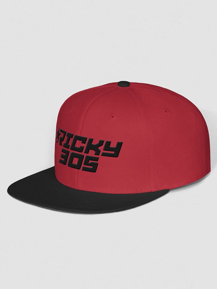 Ricky305 Black on Red Limited Edition Hat product image (2)