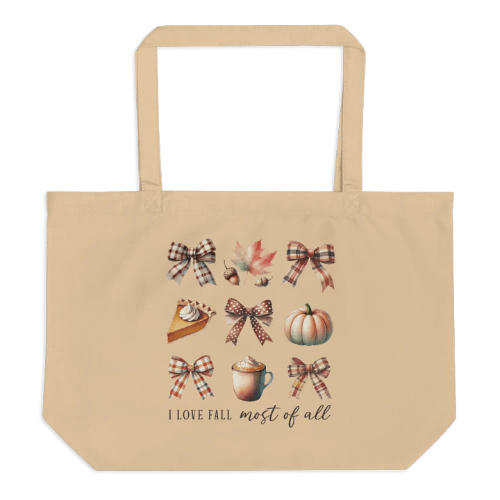 I Love Fall Most of All Tote product image (1)