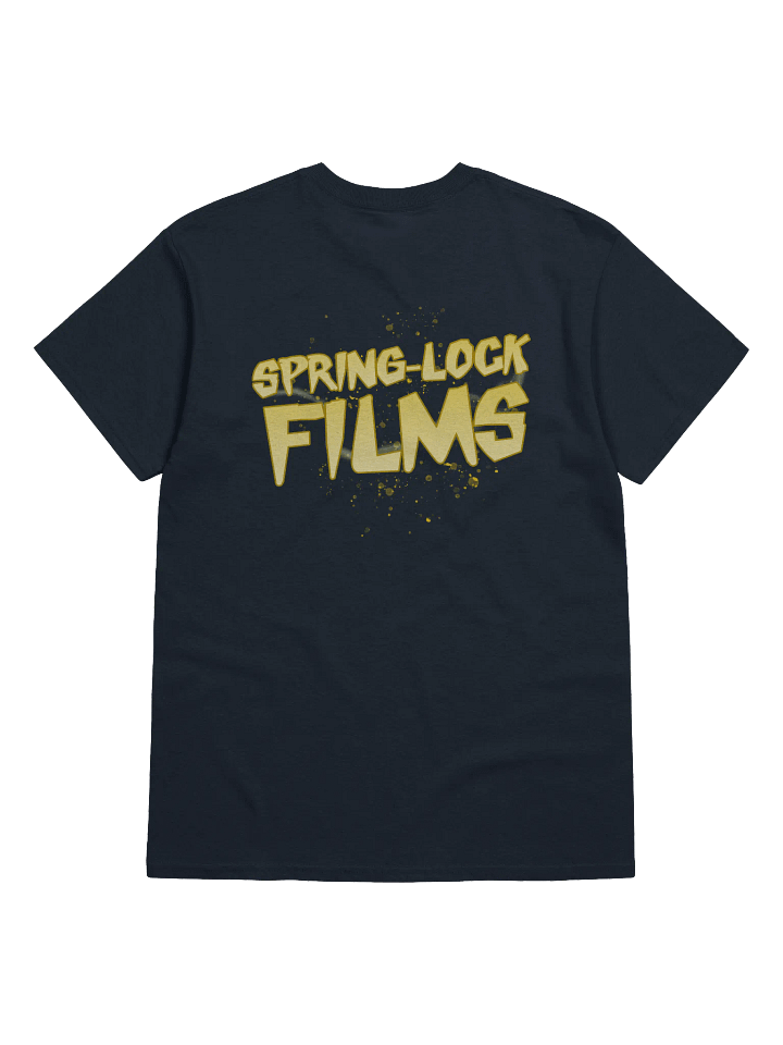 'SLF' (Spring-Lock Films) Yellow Graphic Tee product image (2)