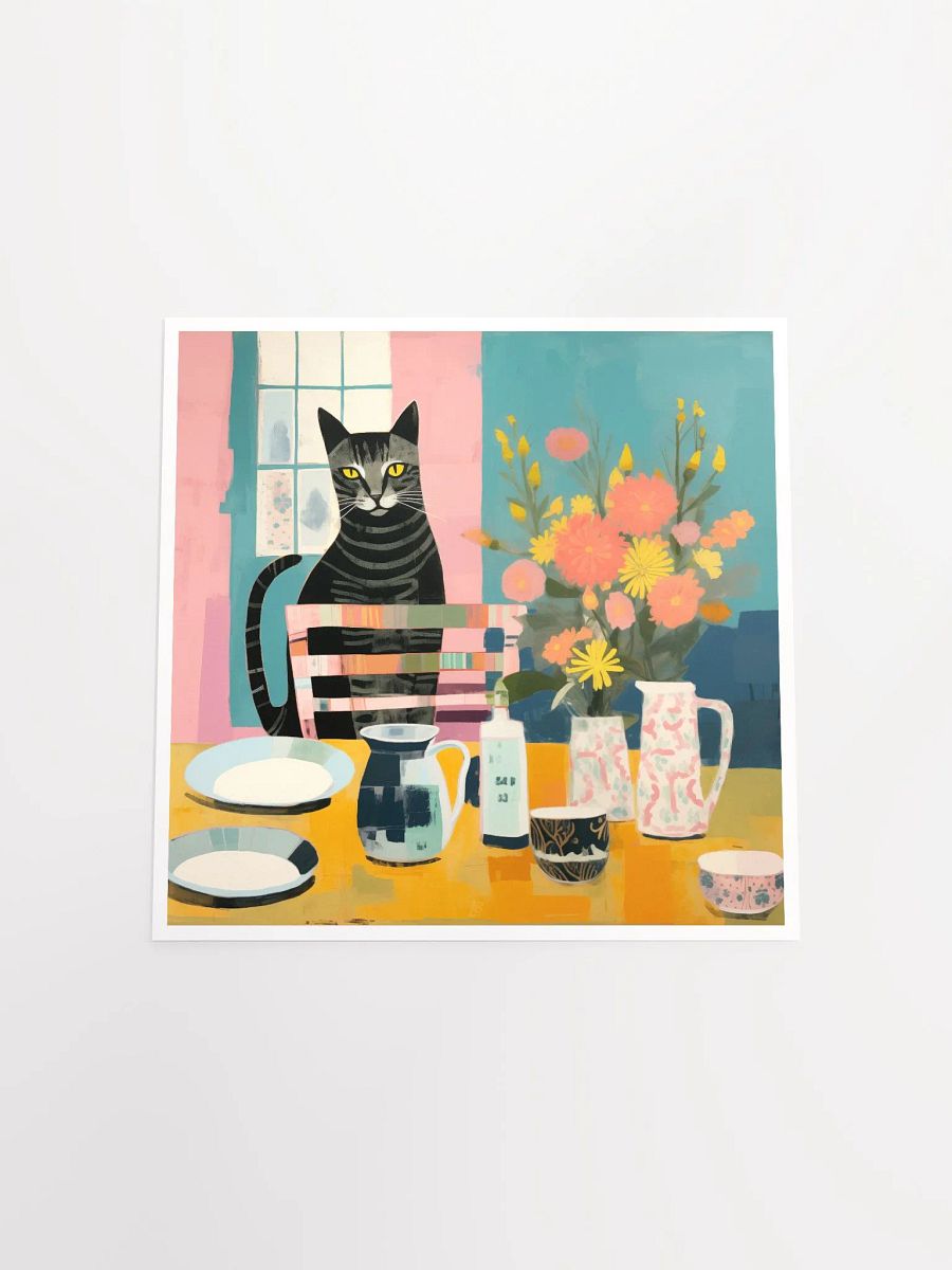 Art2401-18 Eclectic Cat Still Life - Art Print product image (20)