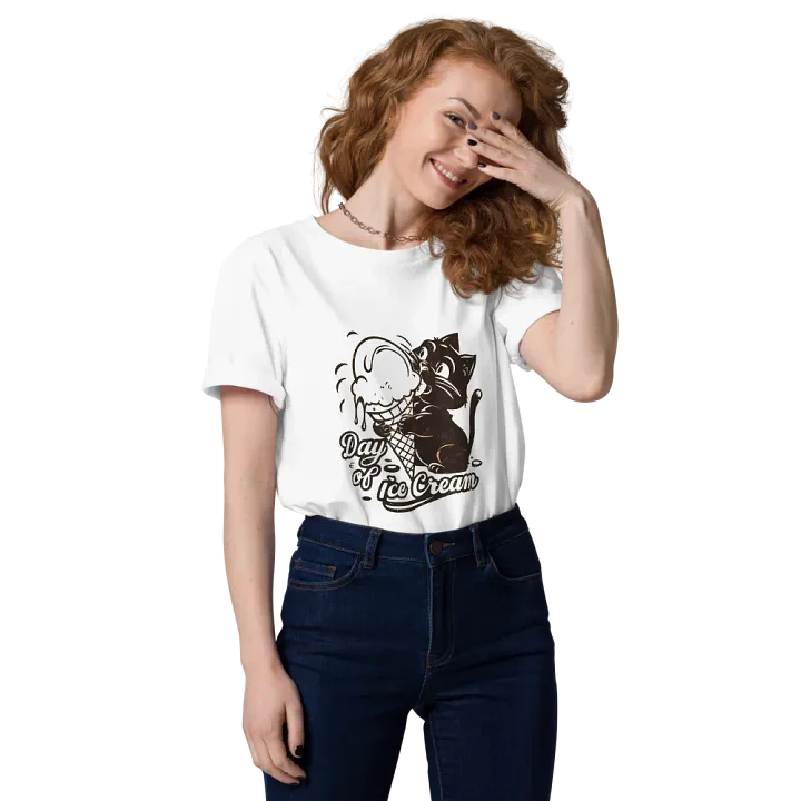 Whiskerlicious Ice Cream Cat Tee product image (2)