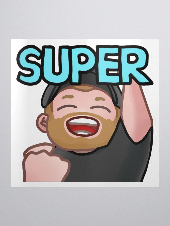 Super Logo sticker product image (1)