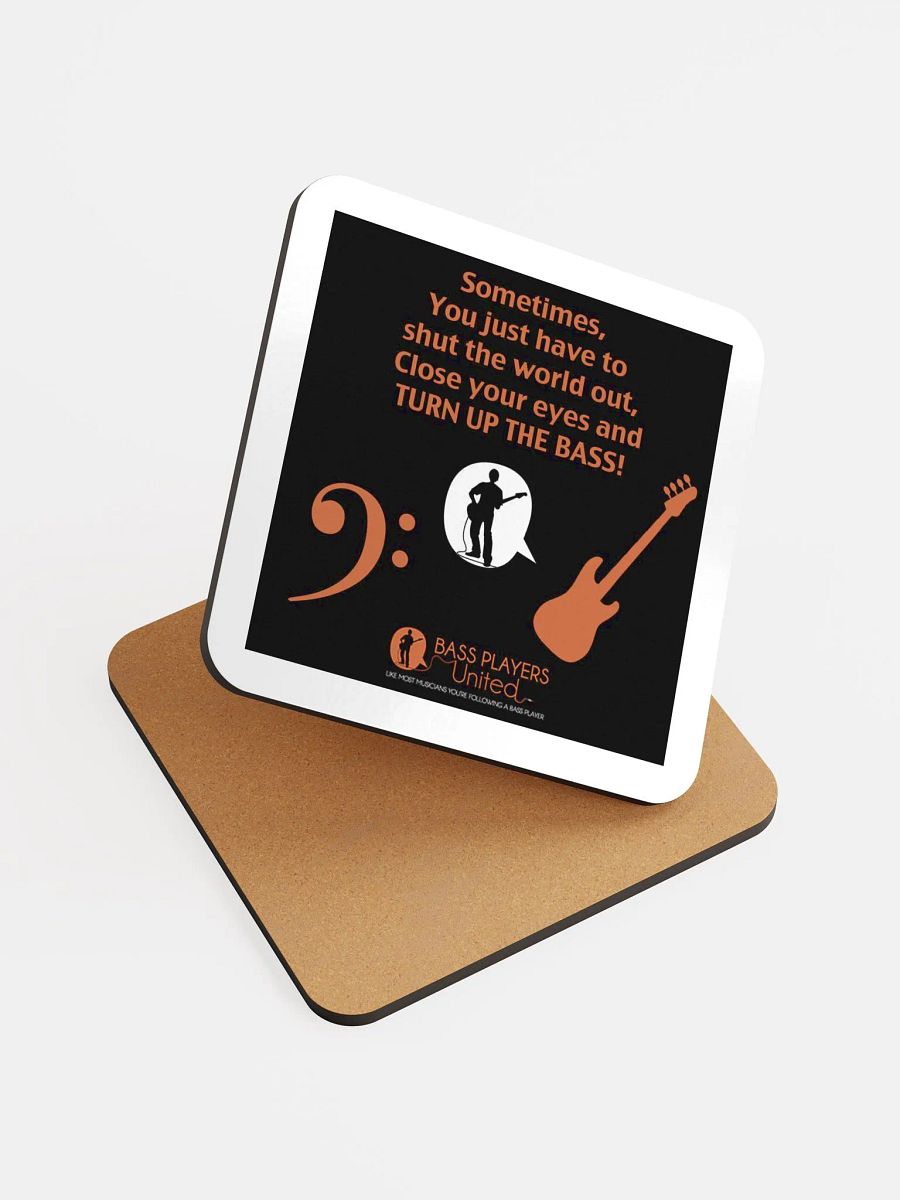 Sometimes - Glossed Cork Coaster product image (6)