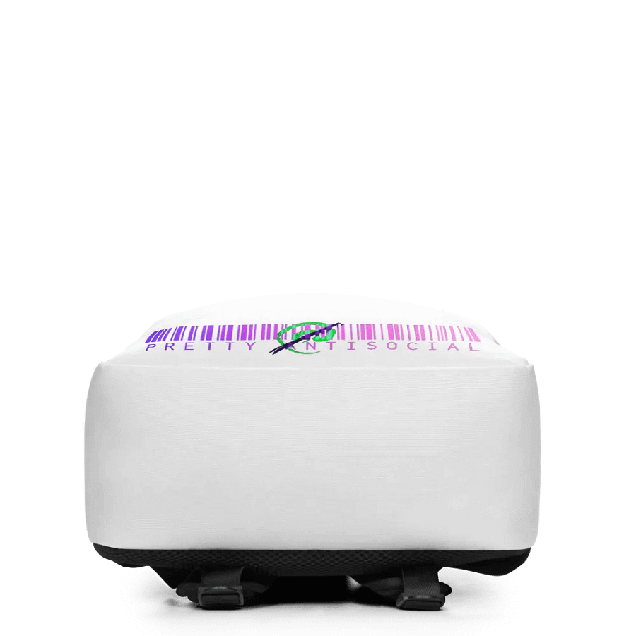 Pretty AntiSocial Barcode Minimalist Backpack product image (5)