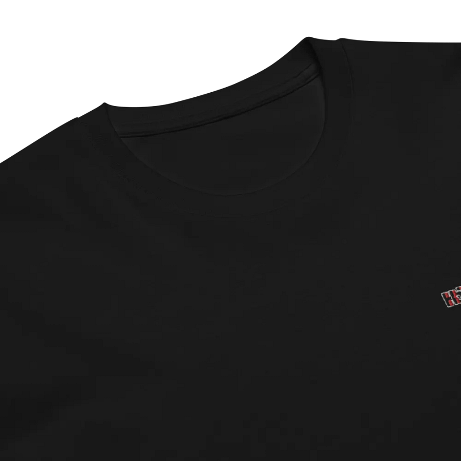 King - B-R-W - Embroidered - Unisex Premium T-Shirt - Black HApex Gear Black Logo product image (5)