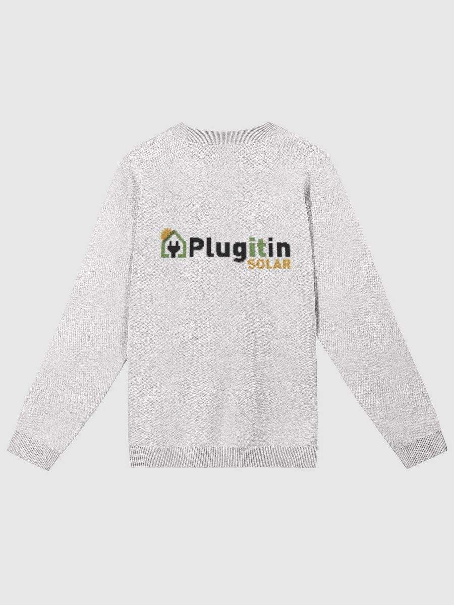 Plug It In Solar High-Quality Knitted Crewneck Sweater (Classic Fit) product image (10)