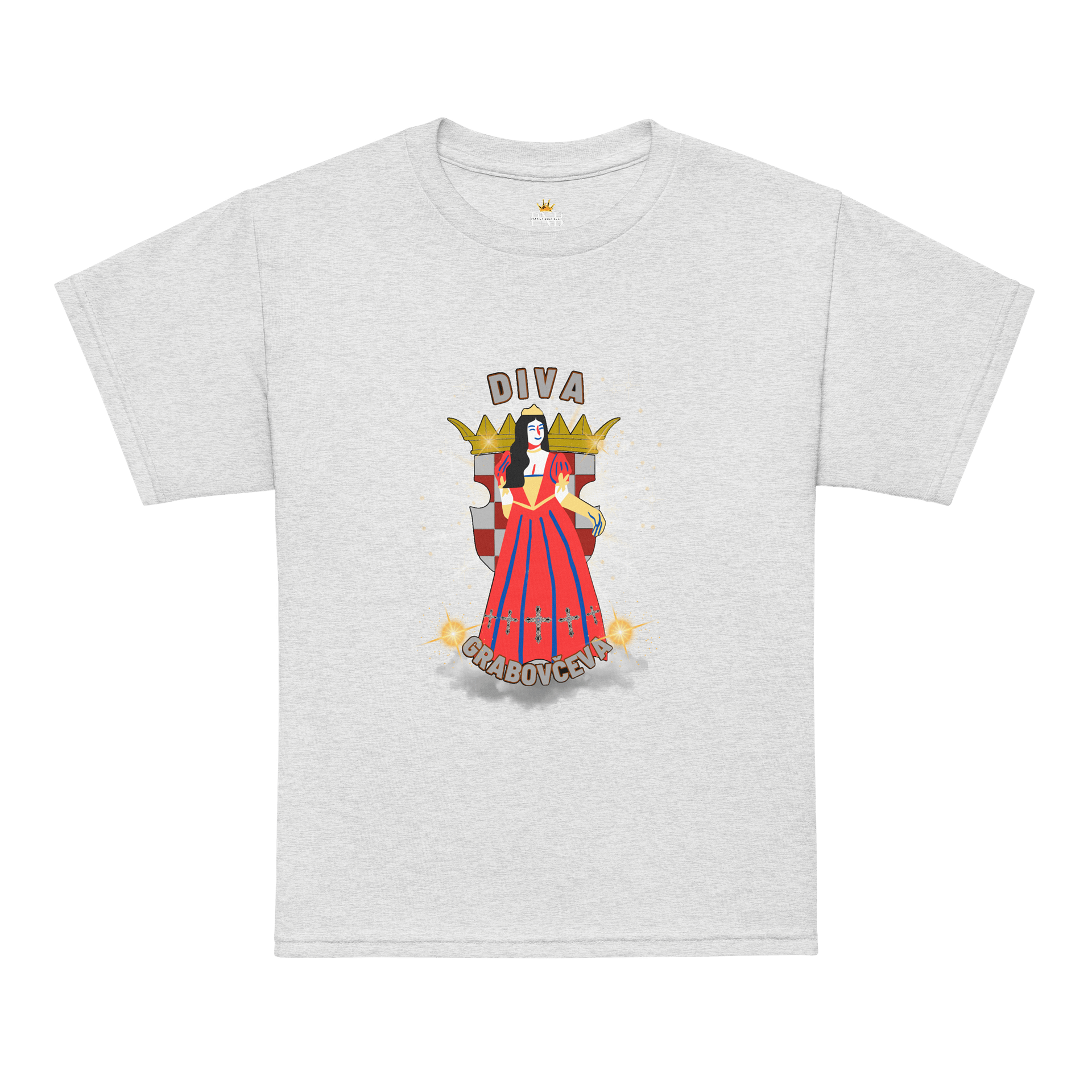 Royal Diva grabovčeva Youth Sports Tee product image (53)