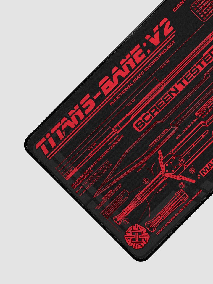 Titans Bane Mouse Pad product image (1)