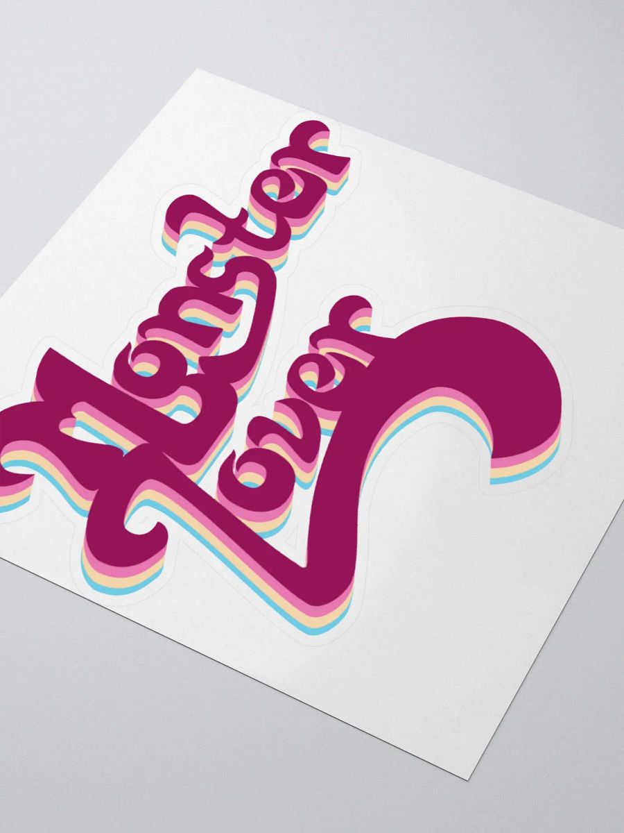 Retro Monster Lover Sticker Set product image (7)