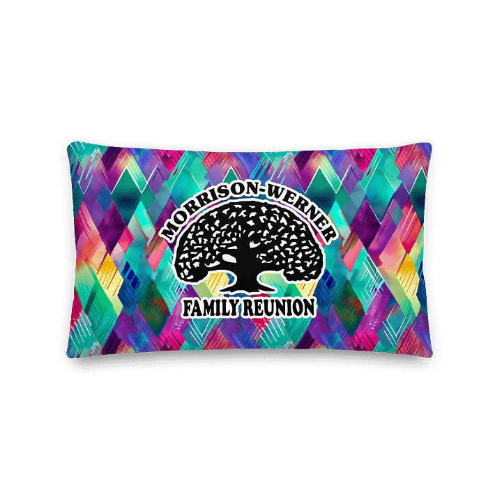 "Watercolor Diamonds" Premium Pillow product image (1)