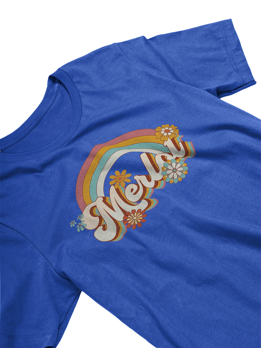 Groovy Merlot T-Shirt - Retro Hippie Style for Red Wine Fans product image (5)