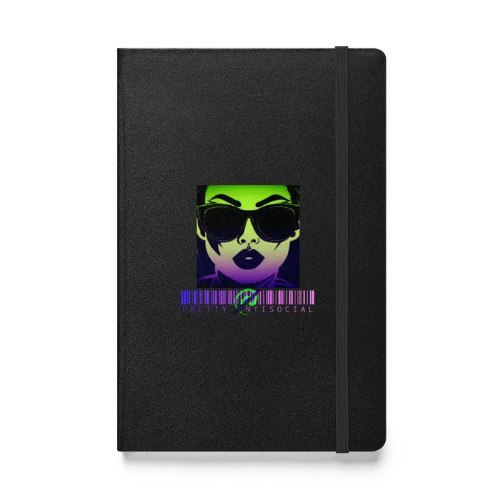 Pretty AntiSocial Logo Hardcover Notebook product image (1)