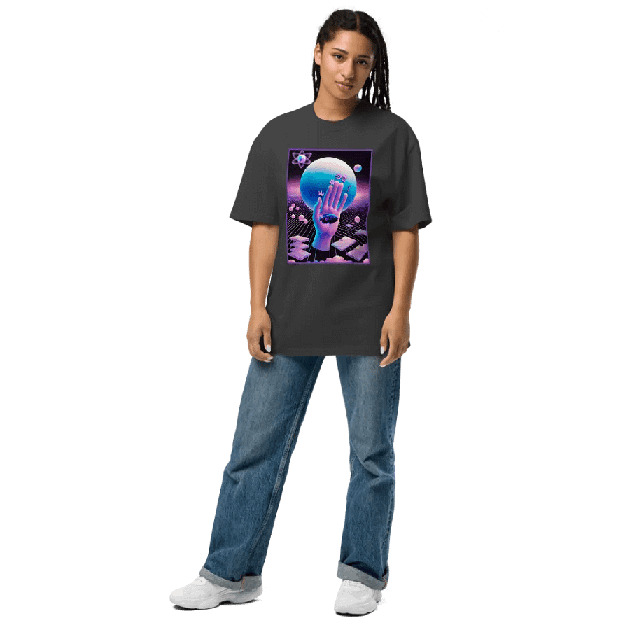 [Hand of Mysteries] Oversized T-Shirt product image (10)