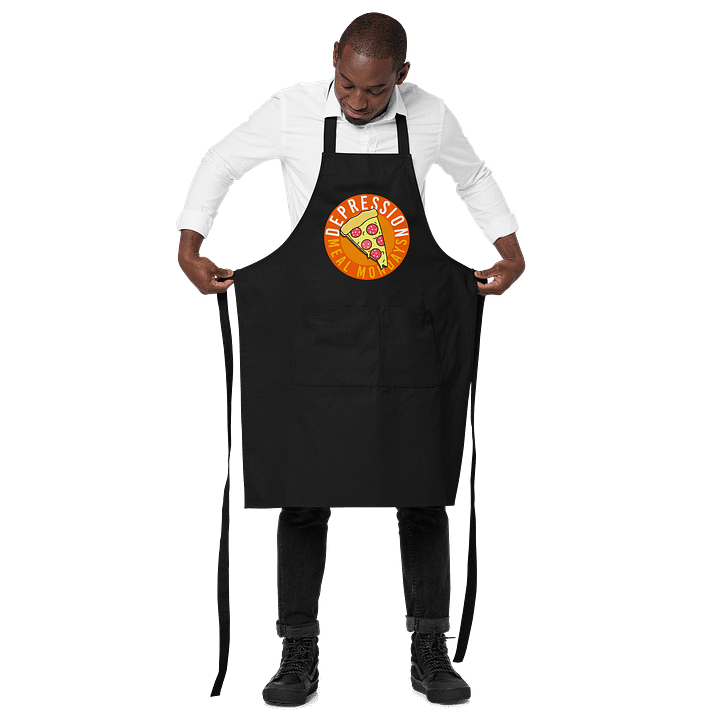 Depression Meal Mondays Logo Apron product image (2)