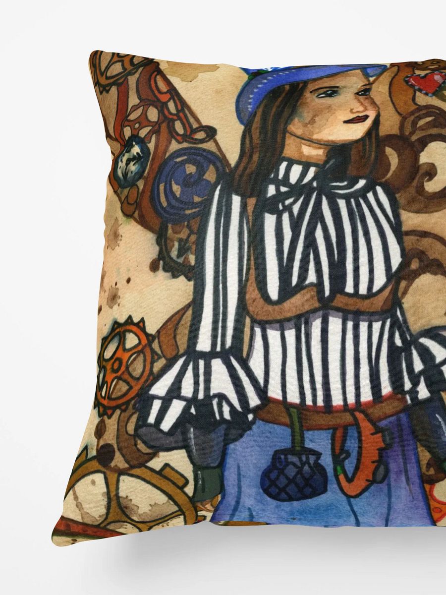 Steampunk Fairy Decorative Pillow product image (3)