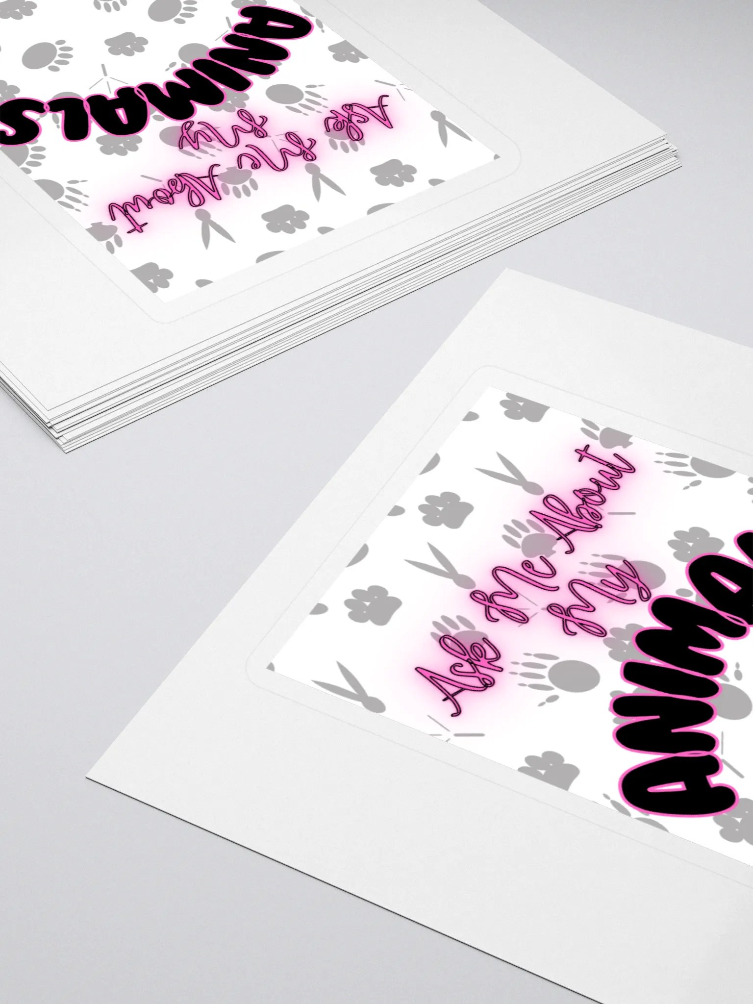 Ask Me About My Animals Sticker product image (4)