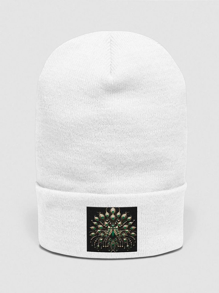 Royal Plumage Peacock Beanie product image (14)