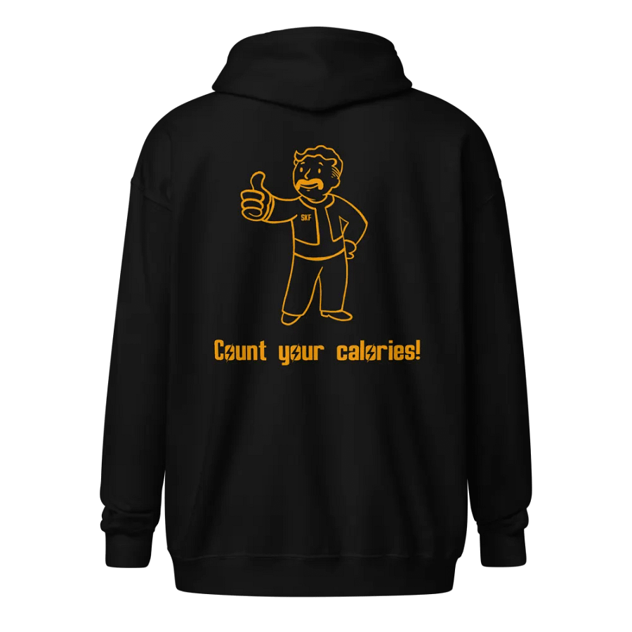 Count Your Calories Zip Up - Embroidered Front product image (1)