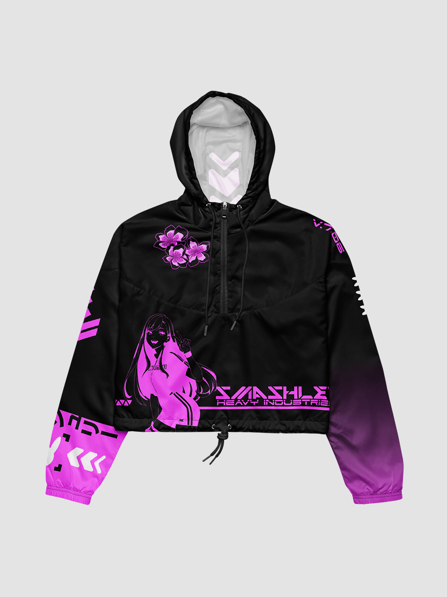 SmashTech - Dark Sakura Cropped Windbreaker product image (4)