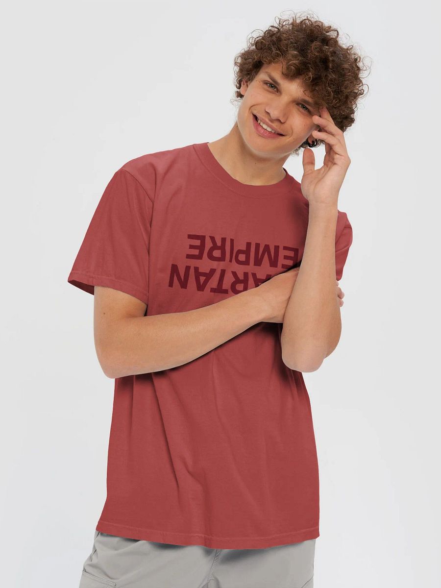 The Faded Tee (Maroon) product image (6)