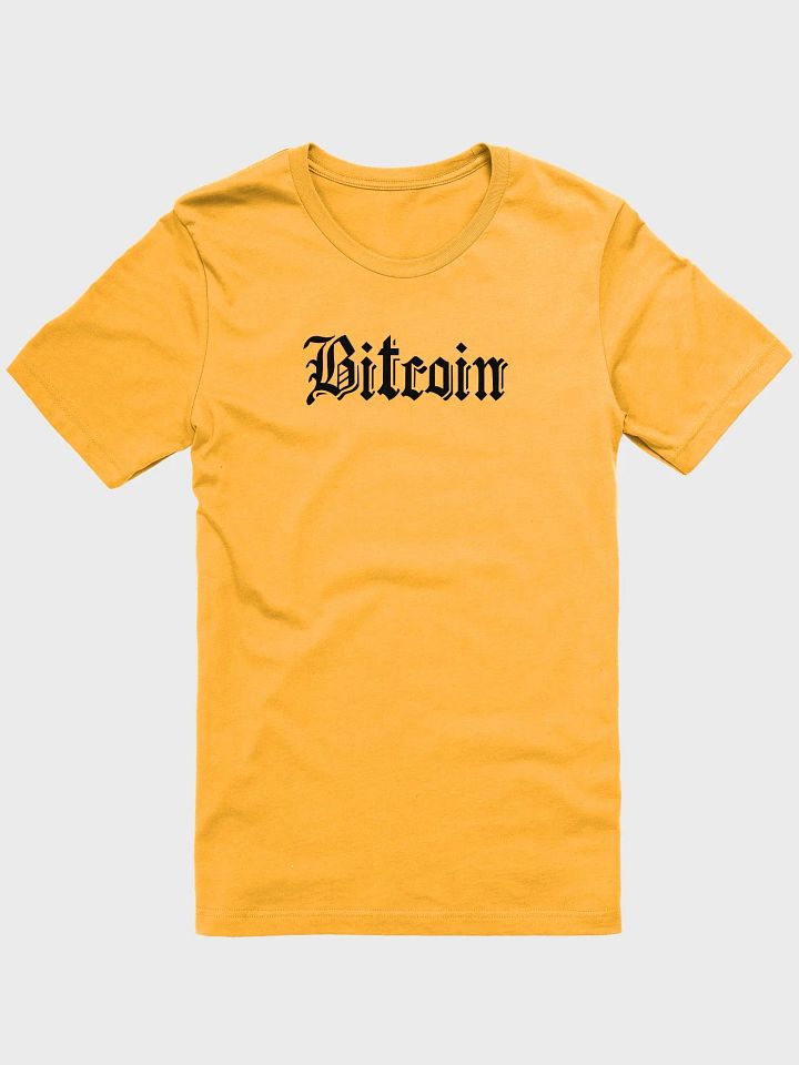 Bitcoin T-Shirt Black product image (1)