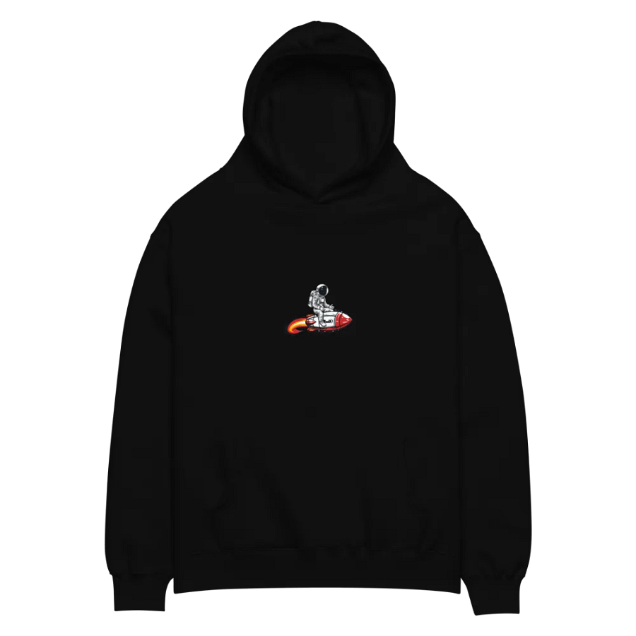 Jozzoh Rocket Man Hoodie w/ Large Logo on Back product image (3)