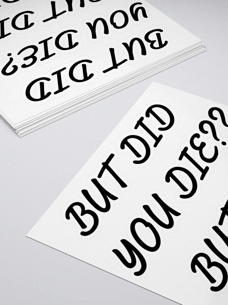 But Did You Die?? product image (12)
