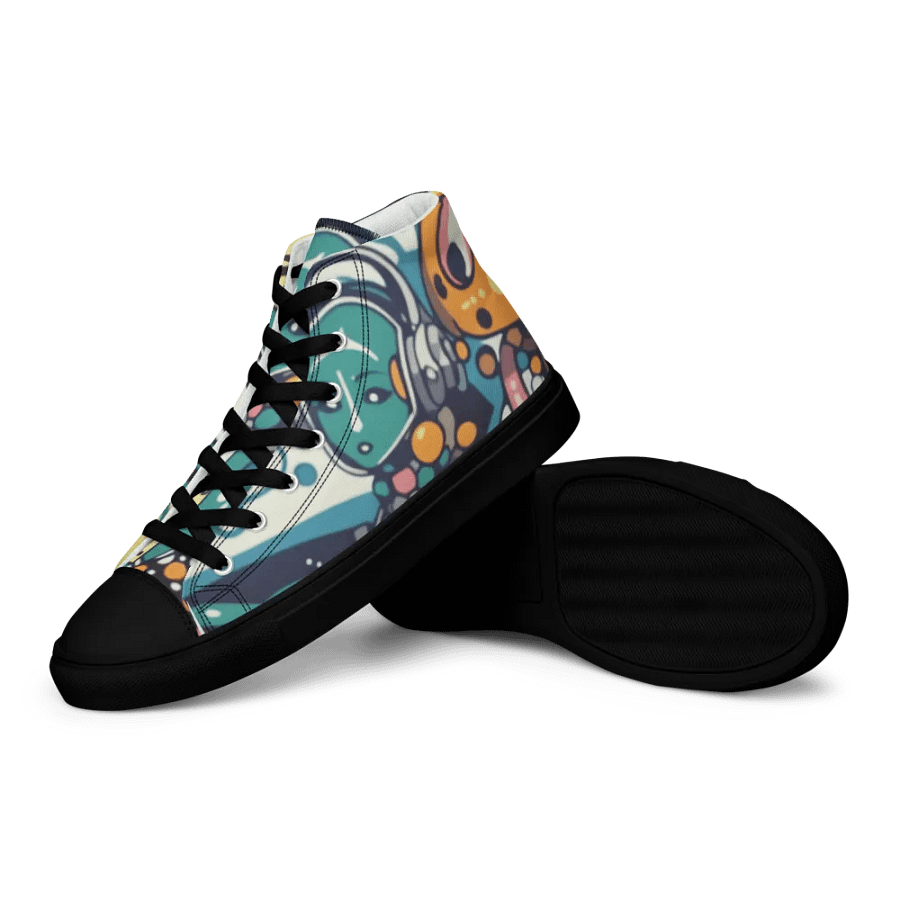 Custom Art High Top Canvas Shoes product image (12)