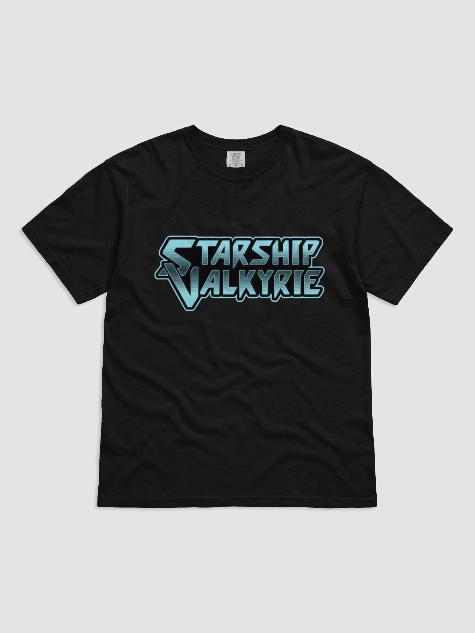 Starship Valkyrie Blue Logo Shirt (Unisex) product image (2)