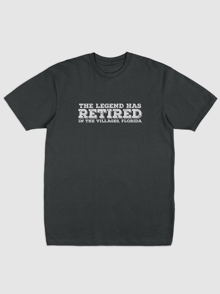 Men's Heavyweight Premium Tee by Cotton Heritage (The Legend Has Retired) product image (1)