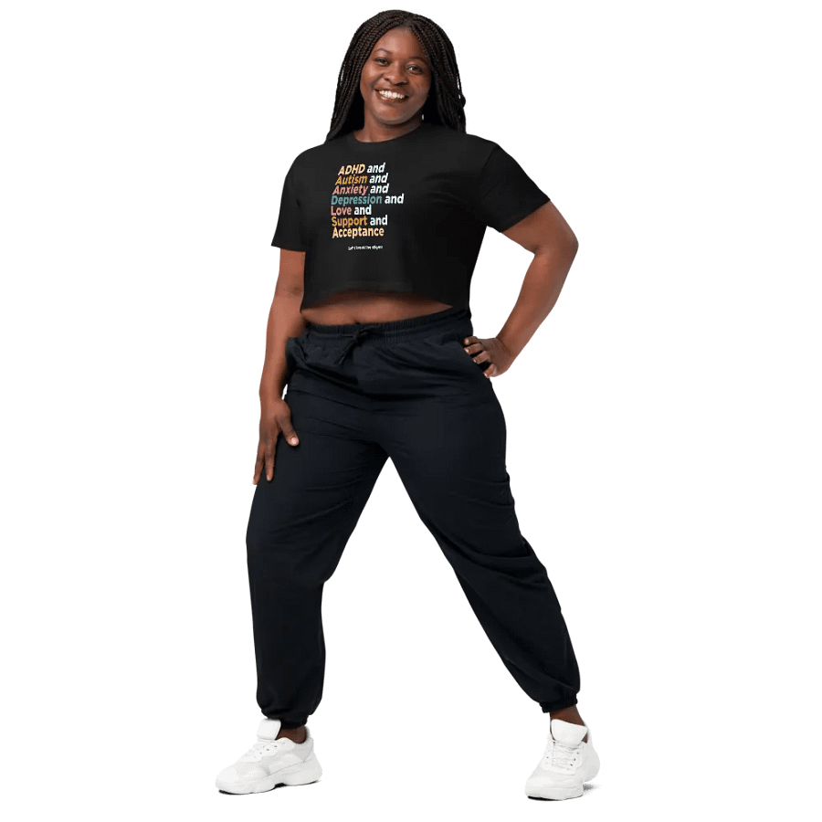 Let's Break The Stigma Crop Top product image (10)
