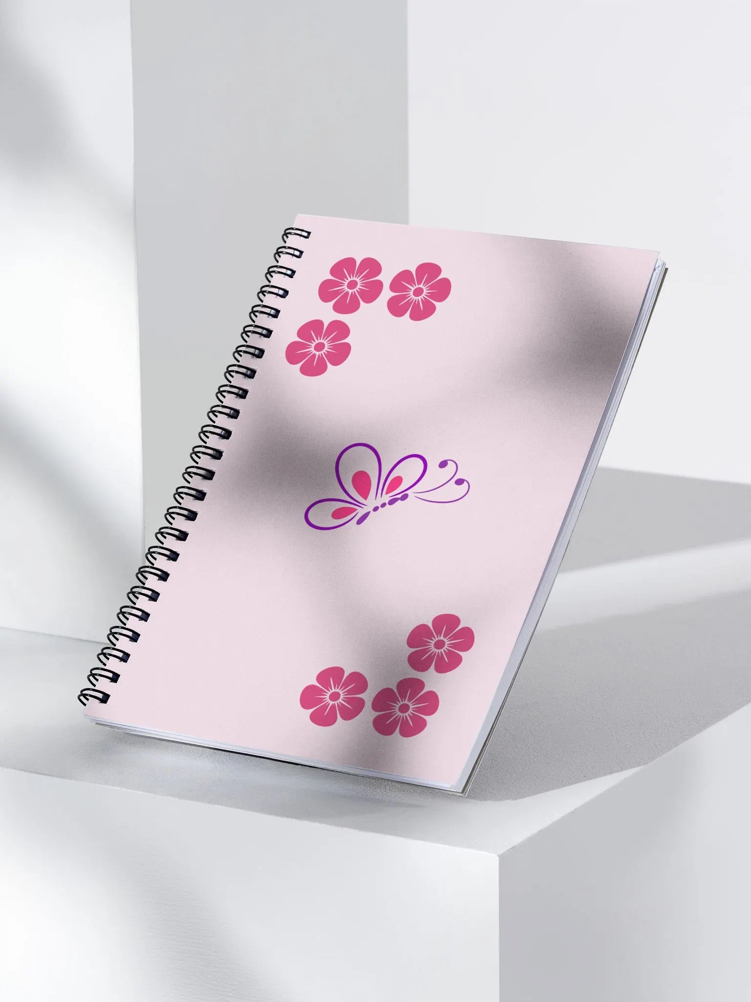 Butterfly Blooms Spiral Notebook product image (3)