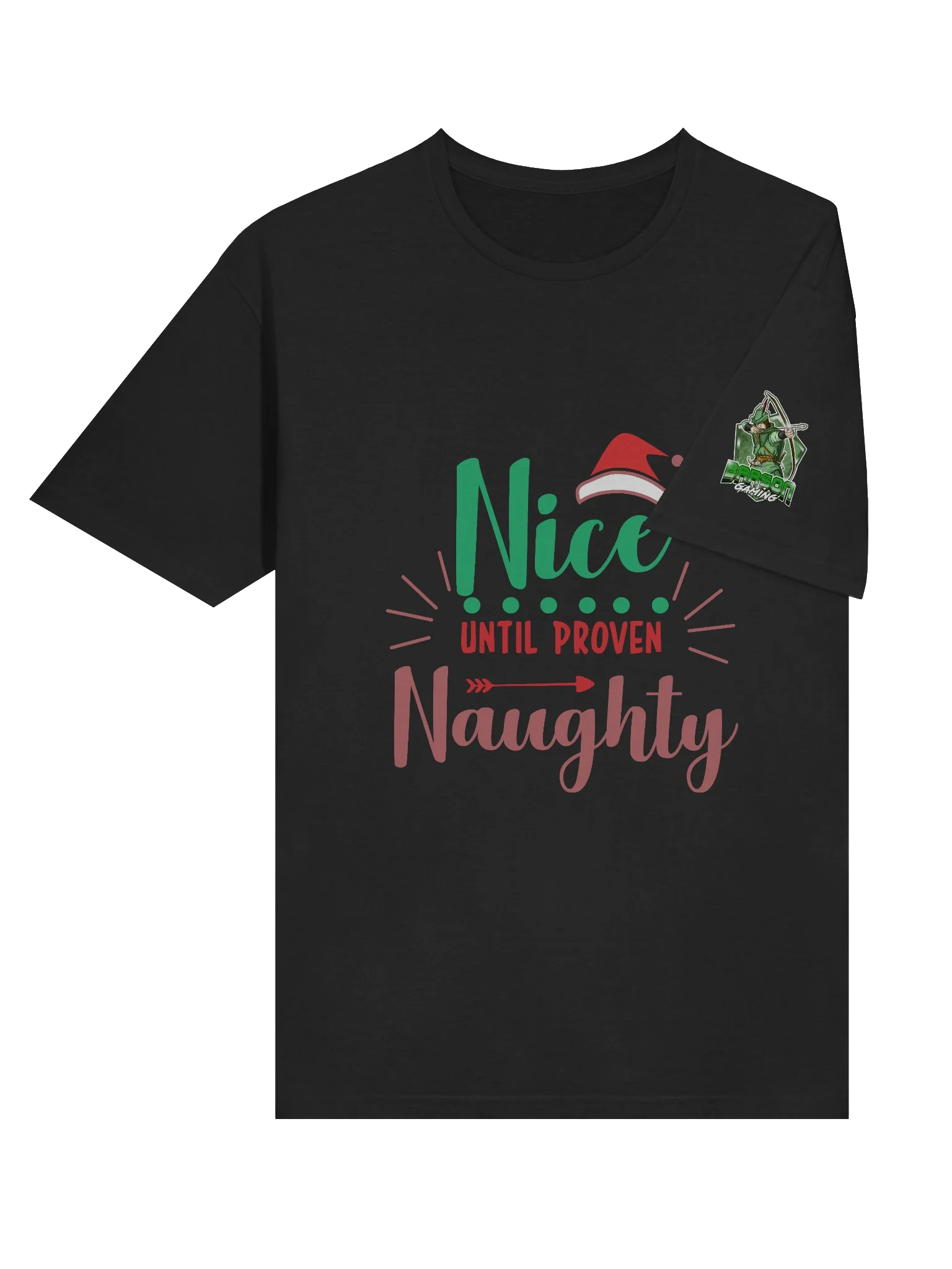 Nice Until Proven Naughty T-Shirt product image (6)