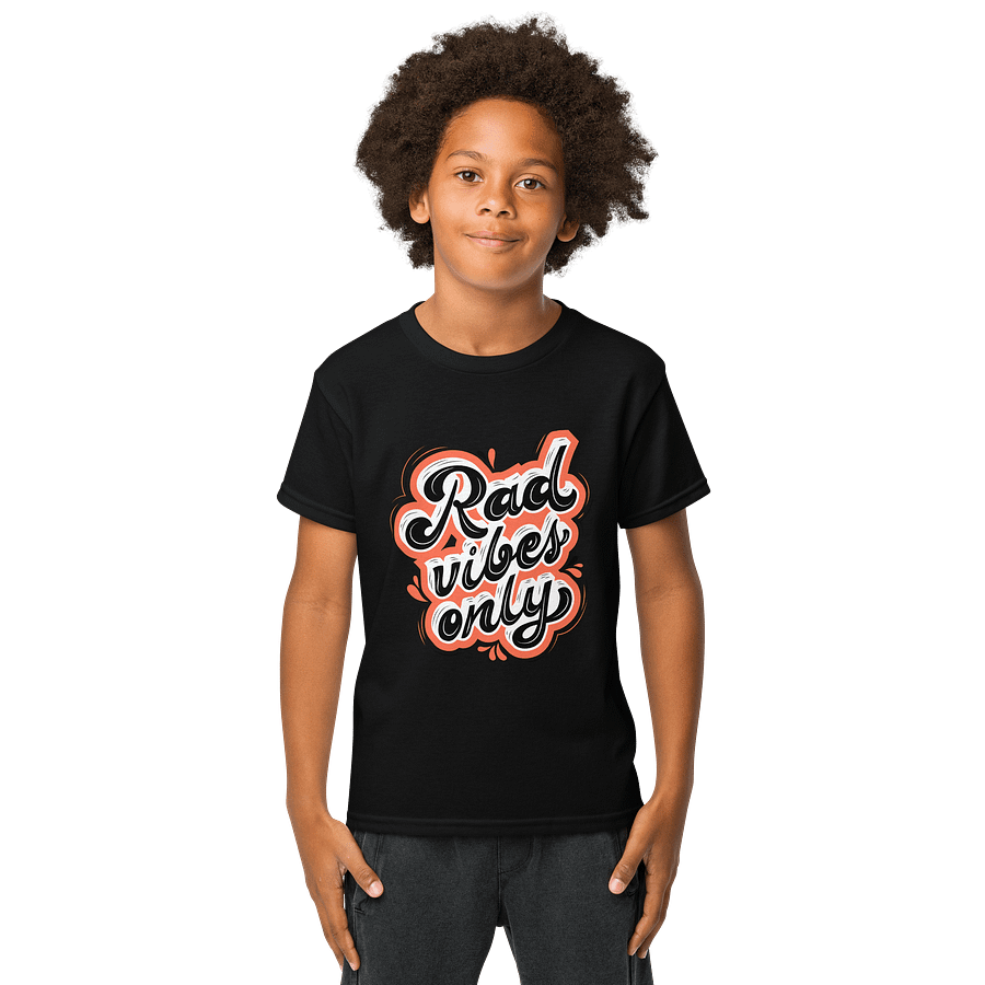 Rad Vibes Only Youth Tee product image (1)